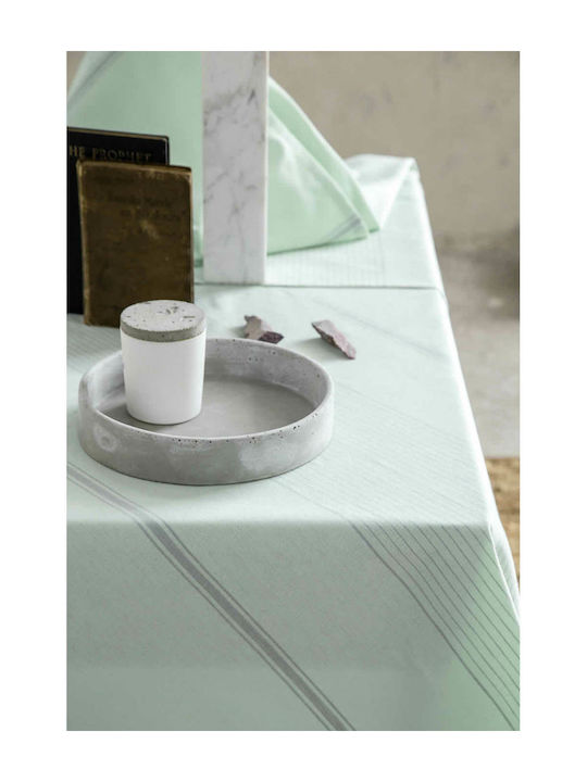Nima Tablecloth Cotton Galore Green 150x220cm