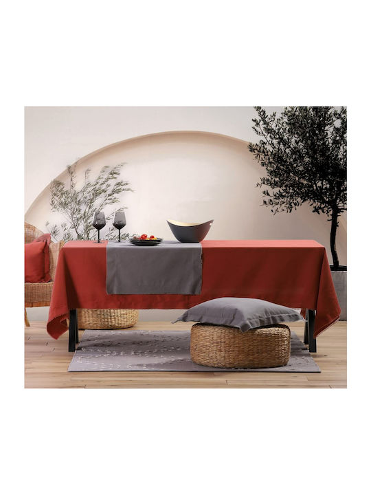 Nef-Nef Homeware Tablecloth Cotton Minimal Terra 140x180cm 030272