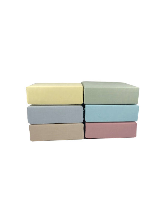Astron Italy Чаршаф Полудвойно с Еластична Лента 120x200+20см Mint
