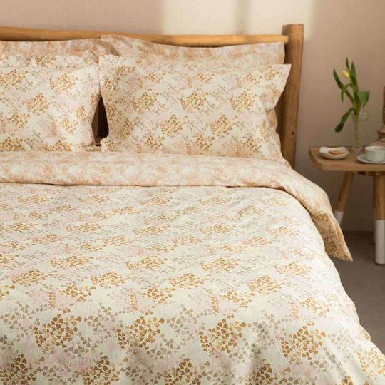 Vesta Home Комплект Плик за Завивка Кинг Сайз с 2 Калъфки 230x240 Lydia 2 Brown / Beige