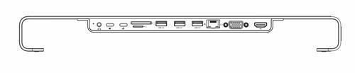 Swissten Aluminium 10 in 1 USB-C Docking Station mit 4K PD Ethernet Silber