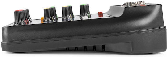 Vonyx VMM100 172.638 Αναλογική Κονσόλα 3.0 Καναλιών με Phantom Power & 2 Εισόδους XLR & Bluetooth
