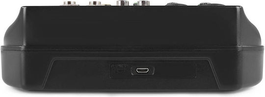 Vonyx VMM100 172.638 Αναλογική Κονσόλα 3.0 Καναλιών με Phantom Power & 2 Εισόδους XLR & Bluetooth