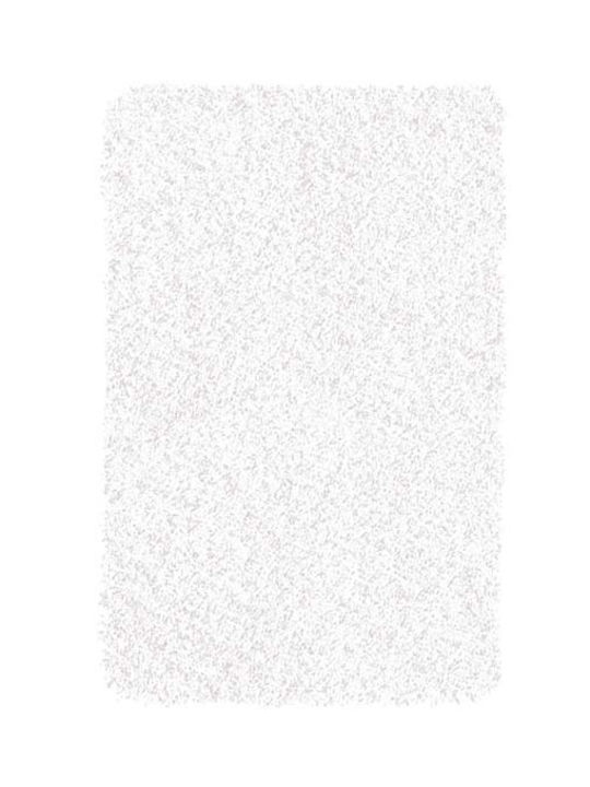 Kleine Wolke Πατάκι Μπάνιου Trend White 70x120εκ.