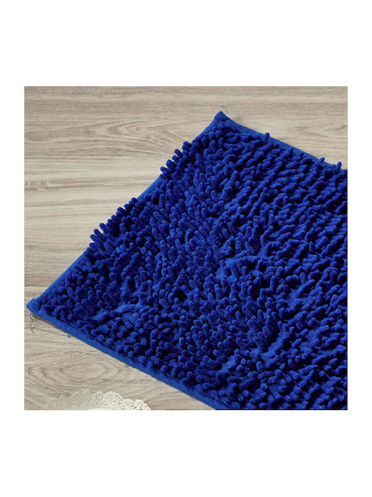 Whitegg Bath Mat Πατ27 3 Blue 40x60cm