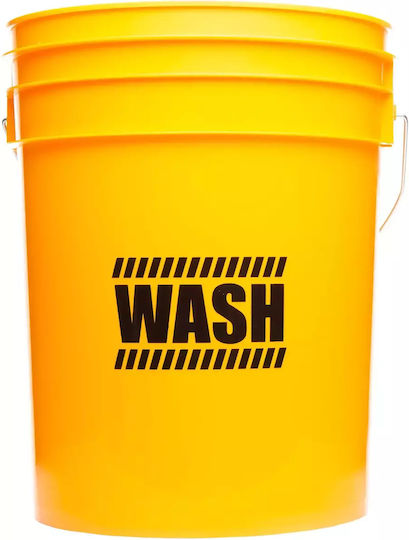 Work Stuff Mop Bucket Plastic Capacity 20lt Yellow