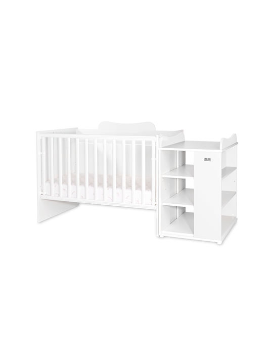 Lorelli Pătuț Bebeluși Multifuncțional Alb pentru Saltea 60x120cm