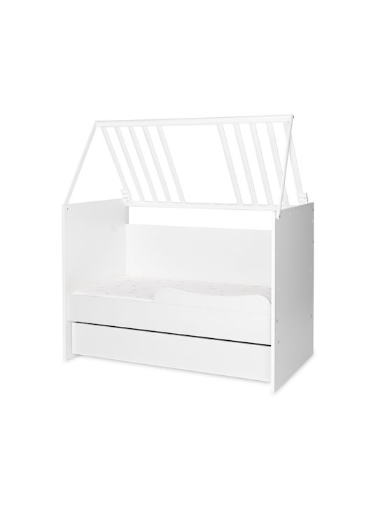 Lorelli Pătuț Bebeluși Multifuncțional Alb pentru Saltea 60x120cm
