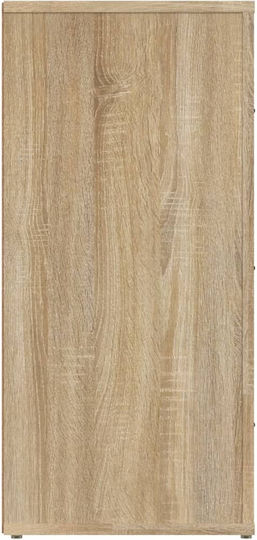 Drawers Storage Wooden with 3 Drawers L40xW33xH70cm