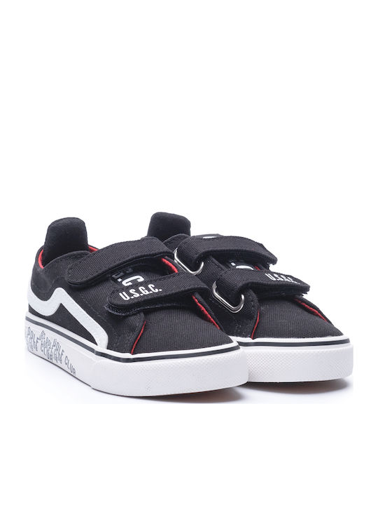 Kids Sneakers with Scratch Black