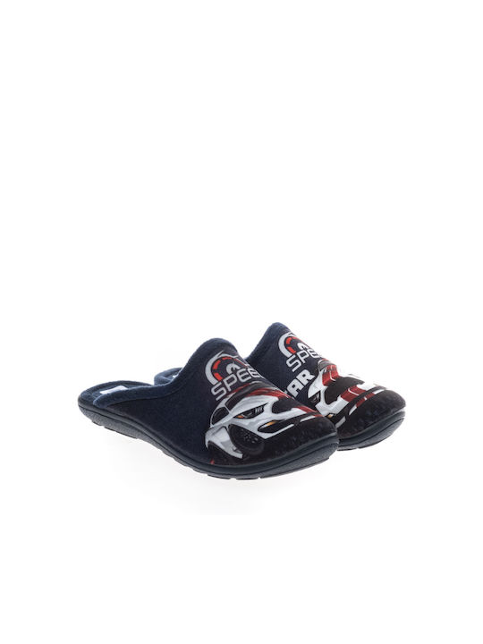 Mini Max Anatomic Kids Slipper Blue Speed