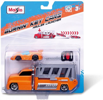 Maisto Burnin' Key Truck Orange for 3++ Years