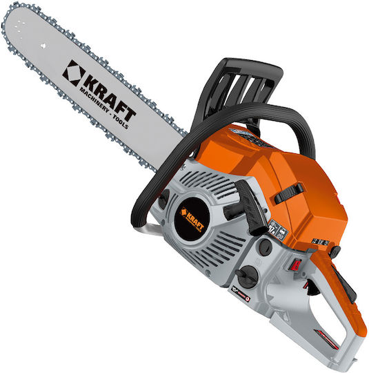 Kraft Gasoline Chainsaw 5.5kg with Blade 45cm and Easy Start