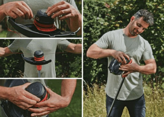 Skil 0250 CA Brush Cutter Shoulder / Hand Battery