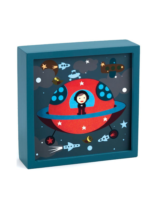 Kids Framed Wall Painting Space