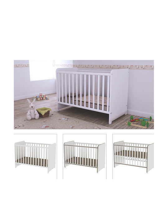 Lorelli Pătuț Bebeluși Sweet Dream White / String pentru Saltea 60x120cm