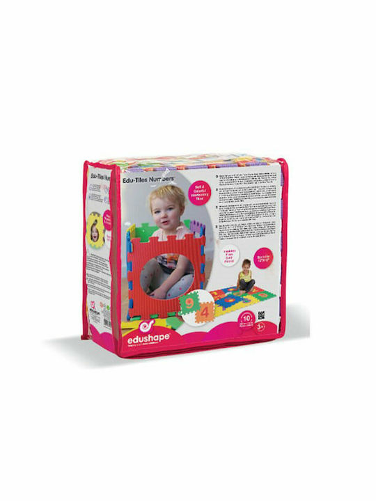 Edushape Puzzle de podea educativ pentru copii cu numere 10buc