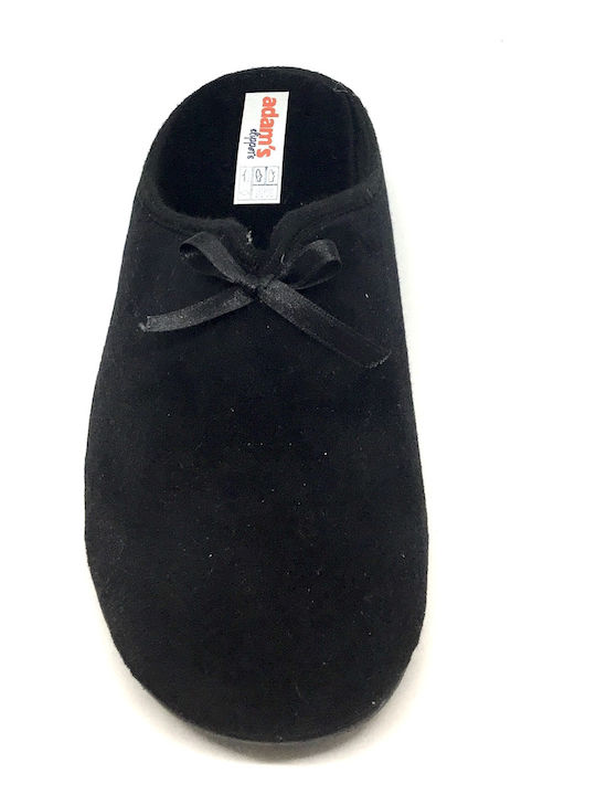 Adam's Shoes Anatomic Women's Slippers In Black Colour