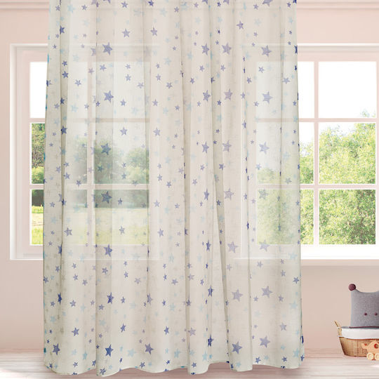 Whitegg Kids Rod Pocket Curtain Κ072 2 270x280cm