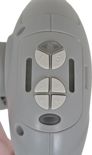 Cangaroo Electric Relax pentru Bebeluși Leagăn Jessica cu Muzică și Vibrații Roz pentru Copil până la 9kg