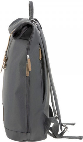 Laessig Diaper Bag Rolltop Anthracite 30x14.5x46cm.