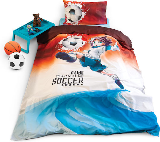 SB Home Комплект Детска Завивка Едностранна Синя