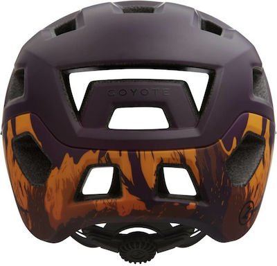 Lazer Coyote Mountain Bicycle Helmet Brown