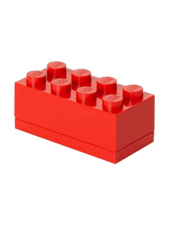LEGO Παιδικό Κουτί Αποθήκευσης από Πλαστικό Κόκκινο