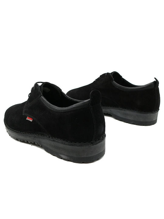 Kricket Riva 1 Suede Pantofi casual pentru bărbați Negre