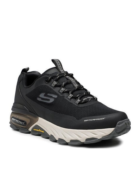 Skechers Fast Track Ανδρικά Ορειβατικά Παπούτσια Μαύρα