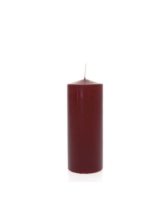 Iliadis Decorative Candle Bordeaux 575gr 1pcs