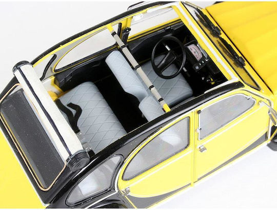 Revell Citroen 2CV Φιγούρα Μοντελισμού Αυτοκίνητο Κίτρινη 126 Κομματιών σε Κλίμακα 1:24 με Κόλλα και Χρώματα 16εκ.