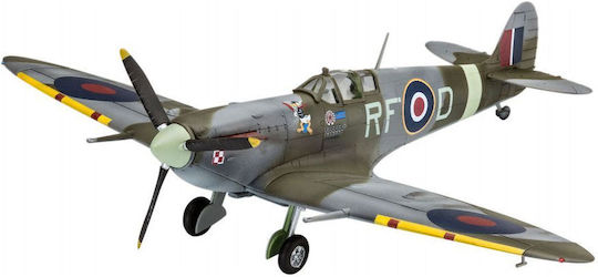 Revell Spitfire Mk. Vb Фигура за Моделизъм Самолет 42 Части в Мащаб 1:72