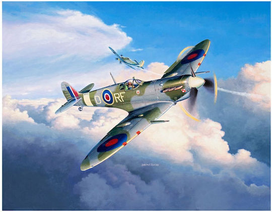 Revell Spitfire Mk. Vb Φιγούρα Μοντελισμού Αεροπλάνο Μπεζ 42 Κομματιών σε Κλίμακα 1:72