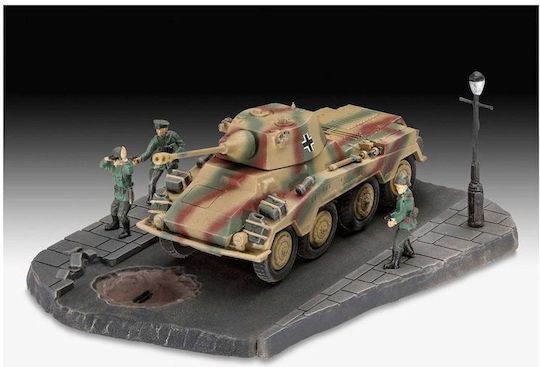 Revell Sd.Kfz. 234/2 Puma Modeling Figure Tank 69 Pieces in Scale 1:76
