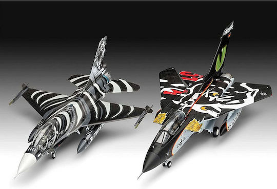 Revell Φιγούρα Μοντελισμού Αεροπλάνο 60th Anniversary Nato Tiger Meet 231 Κομματιών σε Κλίμακα 1:72 με Κόλλα και Χρώματα