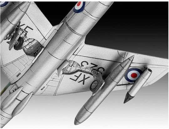 Revell Hawker Hunter FGA.9 Modeling Figure Airplane 46 Pieces in Scale 1:144