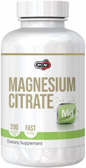 Pure Nutrition Magnesium Citrate 200mg 100 Registerkarten