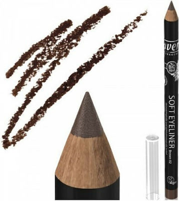 Lavera Soft Eyeliner Creion de ochi 02 Brown