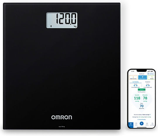 Omron Intelli IT HN300T2 Ψηφιακή Ζυγαριά 150kg Μαύρη
