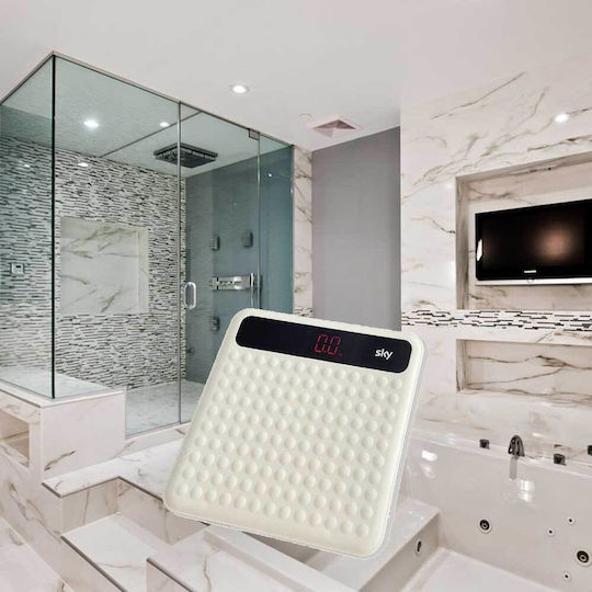 Sky EB7011 Digitale Badezimmerwaage 180kg Beige