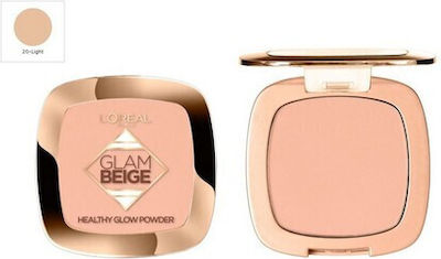 L'Oreal Paris Glam Beige Healthy Glow Powder 20 Light Clair 9gr