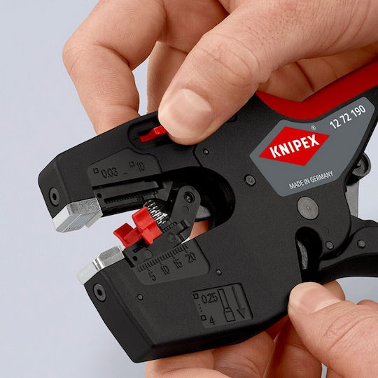 Knipex Cable Stripper Pliers with Cutter and 190mm Length
