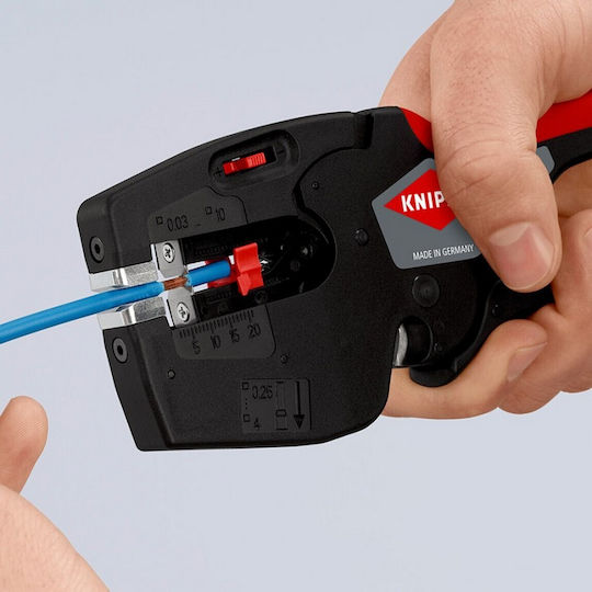 Knipex Cable Stripper Pliers with Cutter and 190mm Length