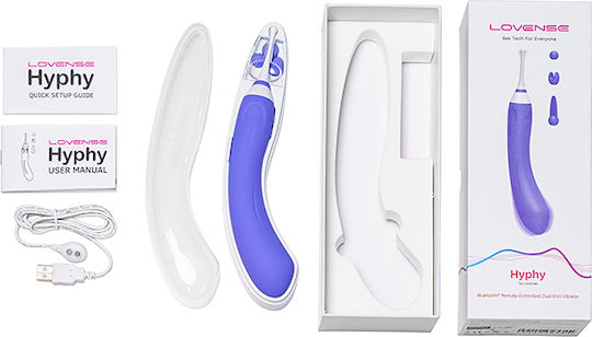 Lovense Hyphy Dual Vibrator G-Punkt mit Fernbedienung Purple