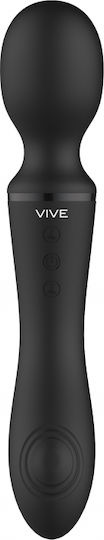 Vive Enora Δονητής Μασάζ 22cm Black