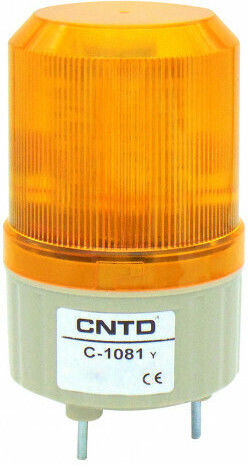 Cntd C-1081 Alarm System Beacon with Yellow LED 12V 8.9x13.4cm