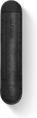Stilform Δερμάτινη Θήκη για 1 Στυλό σε Μαύρο χρώμα