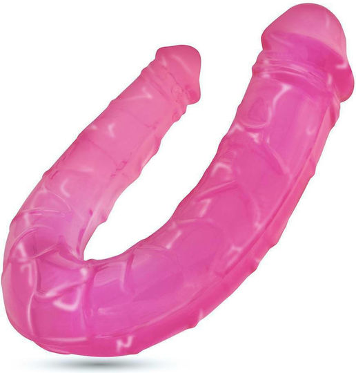 Crushious Double Trouble Doppeldildo Pink 27cm