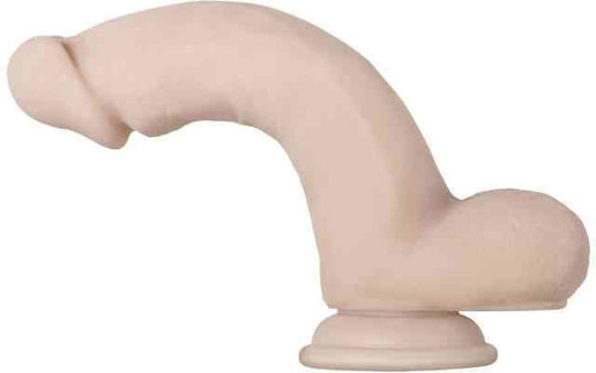 Evolved Novelties Real Supple Poseable 7.75inch Dildo Ρεαλιστικό Dildo με Βεντούζα Flesh 20cm